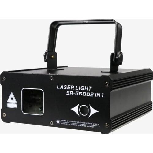 LED 2in1 Line Pattern RGB Full Color Laser Light Disco Party Christmas Effect Light DMX512 Control LED Stage Effect Laser Light