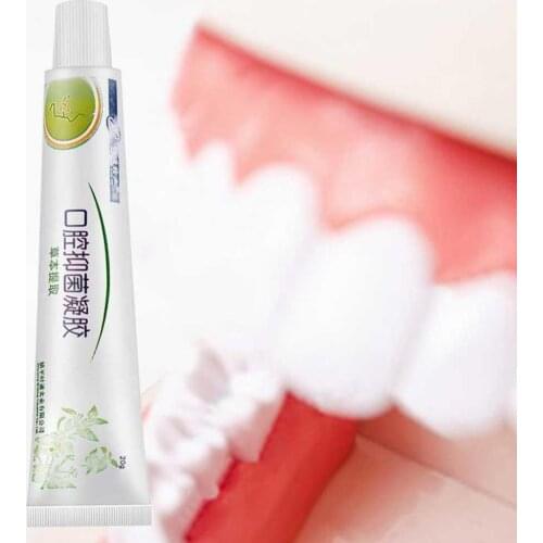 Herb Oral Ulcers Cream Natural Herbal Mouth Ulcer Inflammation Toothache Tongue Pain Relief Gel Dental Care Plaster