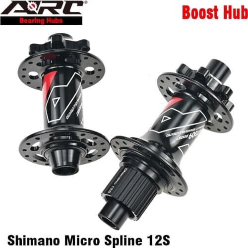 ARC Boost Hub CNC Maching 15x110 12x148 Disc MTB Hub 32H Bicycle Hub Micro Spline 12S Shimano Freehub Mountain Bike Accessories
