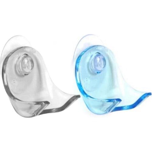 1 Piece 2 Colors Eco-friendly Plastic Super Suction Cup Shaver Holder Washroom Wall Sucker Hook Razor Bathroom Hot Selling 11g