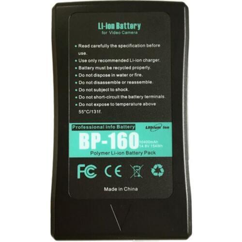 10400mAh for sony BP-160 BP160 Digital camera battery Camcorder HDCAM-DR:SRPC-1 SRW-1 HDW-250 HDW S280 730 730S 750 790 F900