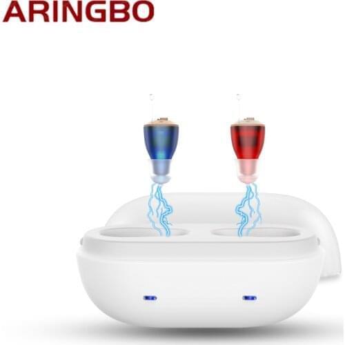 2021 Best Portable USB Rechargeable Hearing Aid Invisible Hearing Aids Adjustable Audifonos Sound Amplifier Digital Hearing Aid