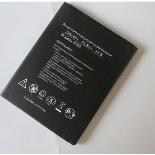 2500mAh B350 Battery For DEXP Ixion B350 Mobile Phone High Quality Battery with phone stander