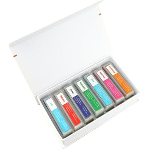 35 Piece of Colorful Microscope Specimens Biological Specimen Slides Primary and Secondary Gifts