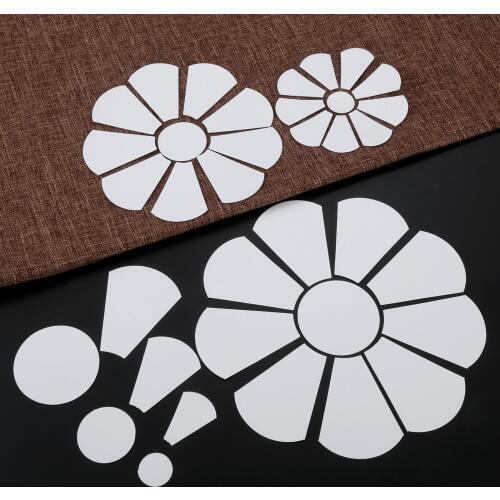 40Pcs Flower Paper Quilting Templates Patchwork Template Paper Plate Paper Mold For DIY Sewing Quilting DIY Patchwork Tools