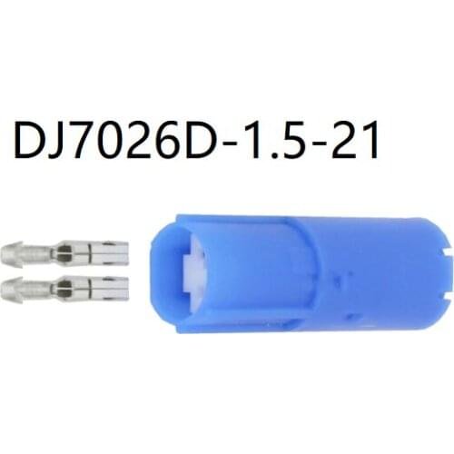 500 Sets 10sets 2pin wire harness auto cable connector female housing plug DJ7026D-1.5-21
