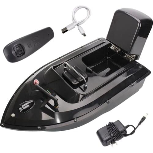 500M Remote Control RC Boat Fishing Bait Boat Auto Cruise Control 1.5KG Loading RC Nesting Boat With Night Lights