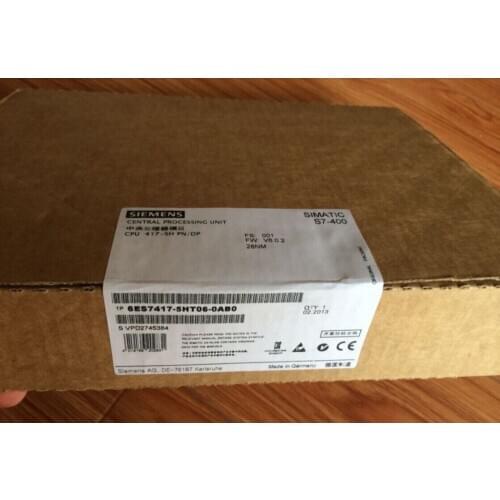 6ES7417-5HT06-0AB0 6ES7417-4XT07-0AB0 6ES7417-4XL04-0AB0 New in Box
