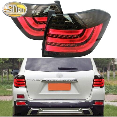 Car LED Taillight Tail Light For Toyota Highlander 2008 - 2014 Rear Running Light + Brake + Reverse Lamp + Turn Signal