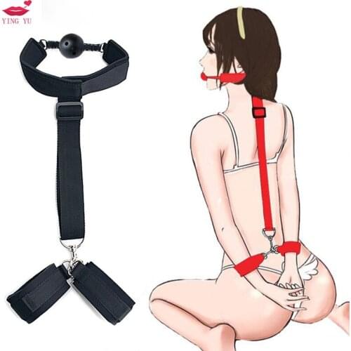 Bdsm Bondage Restraint Bondage Fetish Slave Handcuffs & Ankle Cuffs Adult Erotic Sex Toys for Women Couples Games Sex Produts