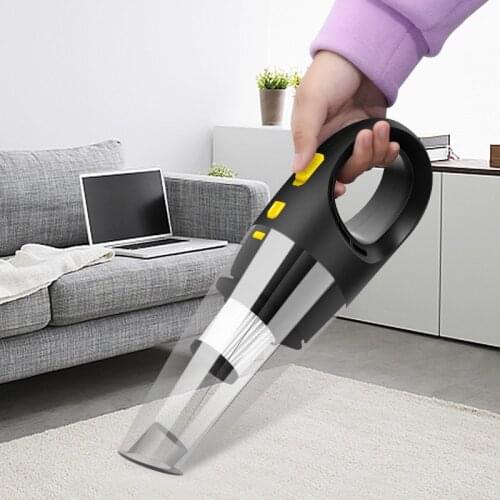 RACEFAS Handheld Wireless Car Vacuum Cleaner Cordless Vacuum Cleaner Large Power For Car And Home Wet And Dry