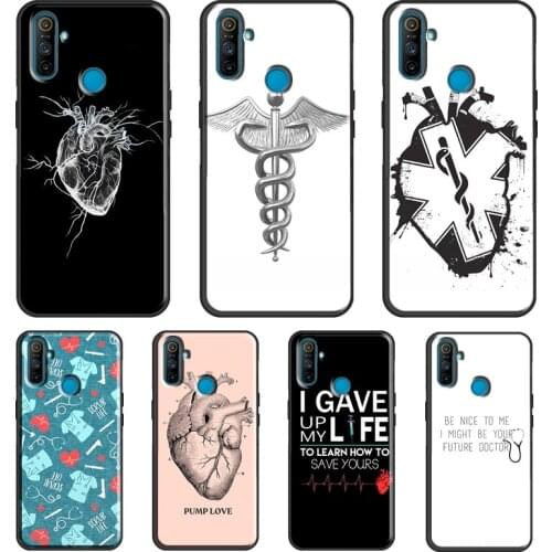 Doctor Nurse Medical Medicine Health For OPPO Realme 8 6 7 Pro Q3 7i C3 C11 C15 C21 GT Case For OnePlus 9R 7T 8T 8 9 Pro Coque