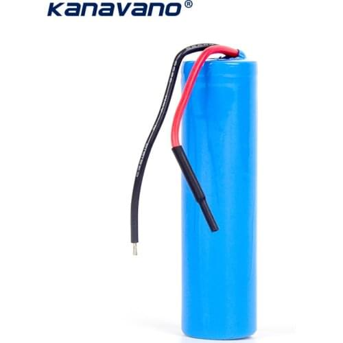 Kanavano 18650 lithium ion rechargeable battery 3.7V 3500mAh capacity electric toy alarm clock flashlight battery+ DIY Lin