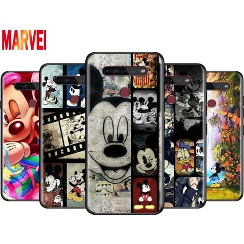Mickey mouse cool For LG K92 K42 K22 K71 K61 K51S K41S K30 K20 2019 Q60 V60 V50 S V40 V30 G8S G8 X ThinQ Soft Phone Case