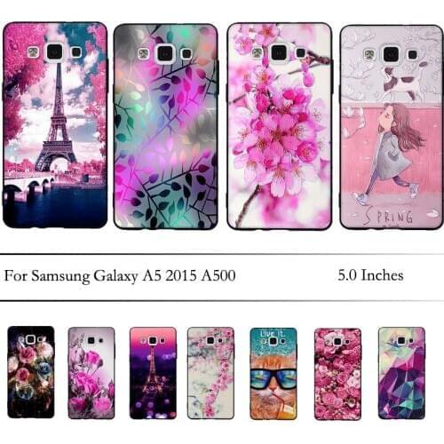 Soft TPU Silicone Coque Case for Samsung Galaxy A5 2015 A500 Case Bumper Back Cover for Samsung A5 2015 A500 Cover Fundas Covers