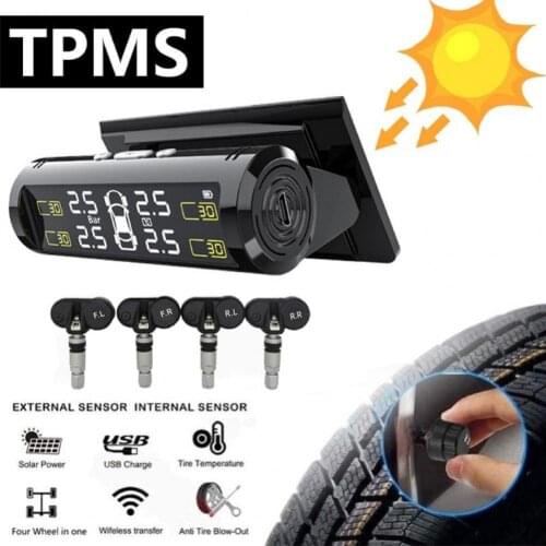 Reliable 1 Set High Quality High Accuracy Tire Pressure Monitoring System Compact for Truck