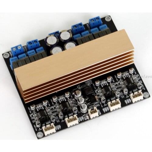 NEW DC24-48V 08 * 94MM Class D Luxury Amplifier Board TPA3255 Four-channel High-power Digital Class D Amplifier Board