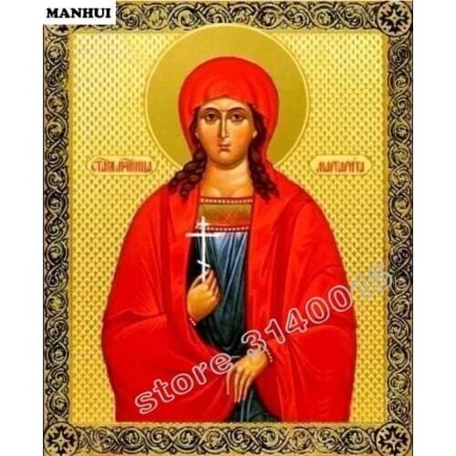 New 5D DIY Diamond Painting Holy mother Embroidery Full Square Diamond Cross Stitch Rhinestone Mosaic Painting Home Decor BEF021