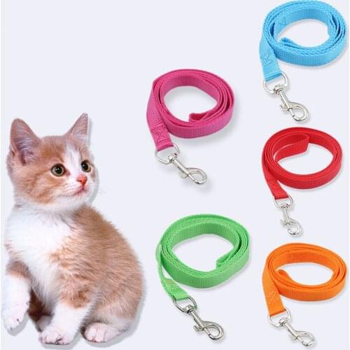 Cat Collars Pet Cat Tag Collar Leash Lead For Small Medium Large Dogs Harness Collar Jogging Lead Pet Products