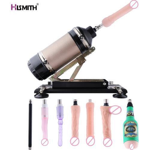 Hismith Sex Machine Gun for Men Masturbator with Vagina masturbation cup Gay Anal sex Love machine Sex Products Dildo for Female