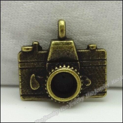 20pcs Vintage Ancient Camera zinc alloy charms pendant suitable for DIY Bracelet Necklace metal jewelry accessories