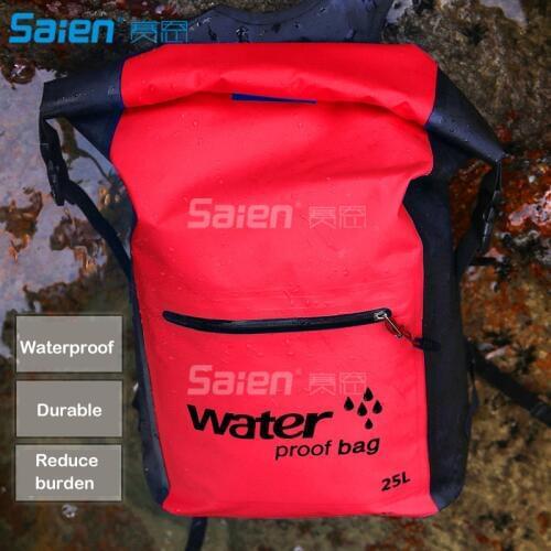 Dry Bag Backpack 25L - Dry Backpack is Guaranteed Waterproof - Wear it as a Waterproof Backpack or Over the Shoulder for Kayakin