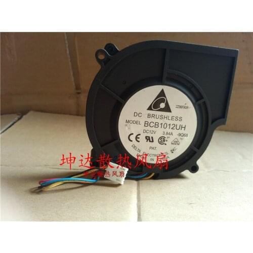 Original Delta bcb1012uh 12V 3.84a vacuum cleaner large air volume turbine fan 9cm