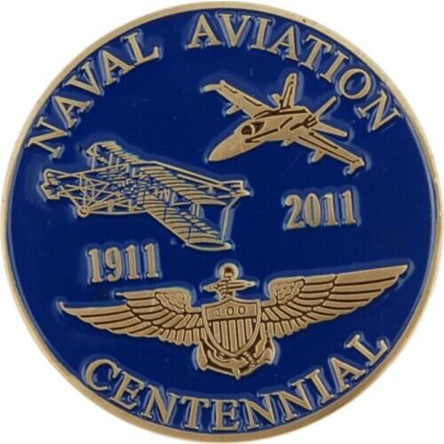 USN NAVAL AVIATION CENTENNIAL FRIENSHIP DAY MCAS MMXI CHALLENGE COIN