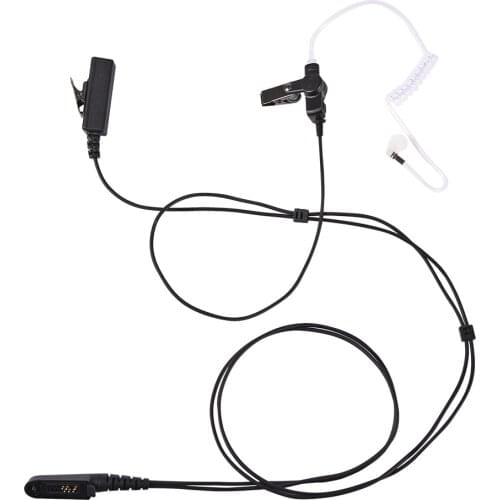 Waterproof Acoustic Air Tube PTT Earpiece for Motorola XPR3300 3500 XIRP6600 E8600 2-Way Radio
