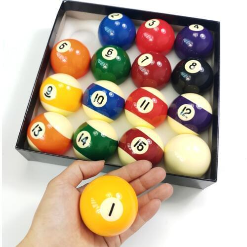 Xmlivet 52.5mm small size Billiards Pool balls High quality full set Nine-Ball Arm cue balls