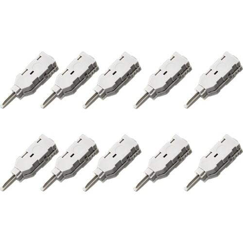 10Pcs 110 Test Head Rj11 Voice Connector Mdf Check Phone Voice For Krone Module Telecom Patch Panel