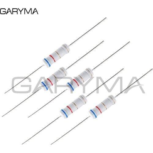 50pcs 2W 5% 1.0R - 2.4M Carbon Film Resistor Tolerance 1K 2K 12K 16K 22K 30K 47K 82K 100K 150K 200K 2Ohm Electronics Resistance