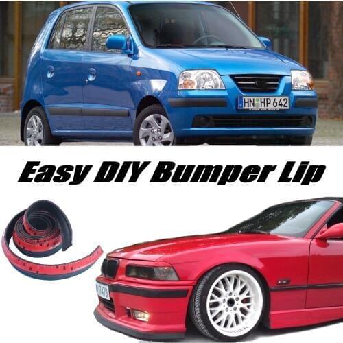 Bumper Lip Deflector Lips For Dodge Atos Front Spoiler Skirt For Tuning Car View / Body Kit / Strip
