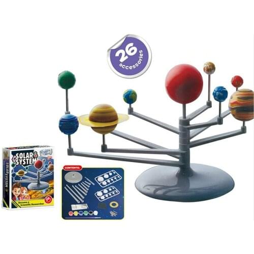 Kids DIY STEM Toys Education Science Technology Engineering Mathematics Toy Set Physics Experiment Plant Biology Astronomy Model