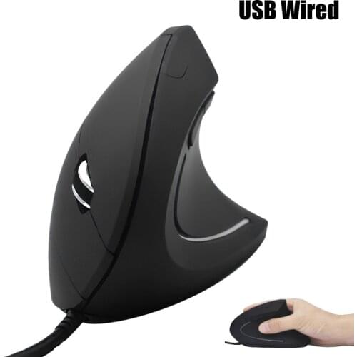 Wired Mouse Vertical USB Mice 6D Ergonimc Gaming Mouse 5V 100mA 3200DPI with Light Cable Lazer Mouse for PC Laptop Office Home