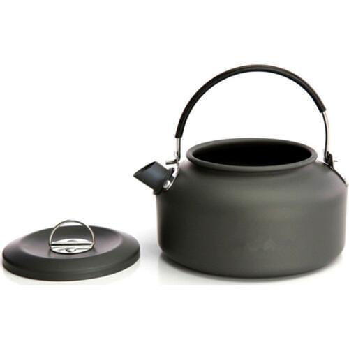 Outdoor Camping Tea Kettle Aluminum Alloy 0.8L Water Tea Kettle Coffee Pot For Outdoor Camping Travel Picnic