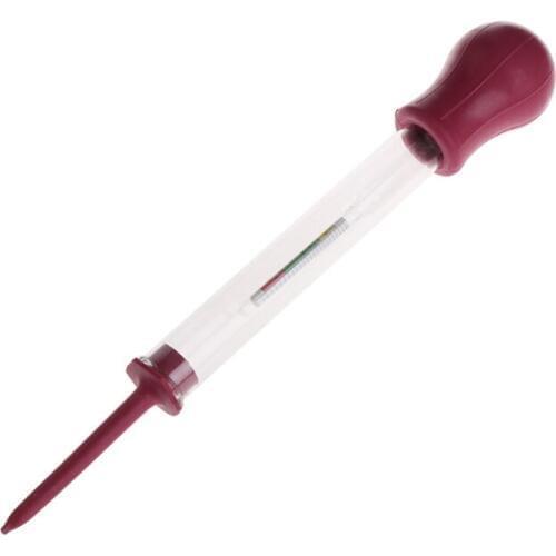 OOTDTY 1 PC 1.1-1.3 Tester Acid Electrolyte Lead Flooded Colored Zone Battery Hydrometer PQ High Quality