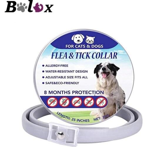 Dog Mosquito Repellent Collar Spring Summer Anti Plague Mosquitoes Collar Adjustable Dog Collar Anti Flea Tick Repel Lice