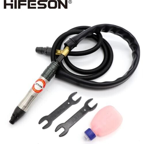HIFESON Air micro Die Grinder Tool Kits Mini Pencil Polishing Engraving Professional Grinding Cutting Pneumatic Tools