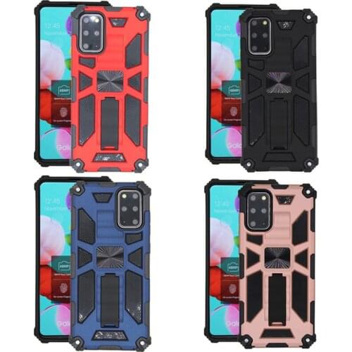 LS Luxury Shockproof Phone case For Samsung Galaxy A51 A71 A50 A70 A10 A30 S10 Plus S20 Note 20 Ultra 10 Plus Cover with Holder