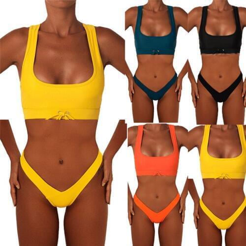 Sexy Womens Bikini Set Push-up Swimwear Bra Bandage Padded Swimsuit Bathing Suit Women Summer Lot