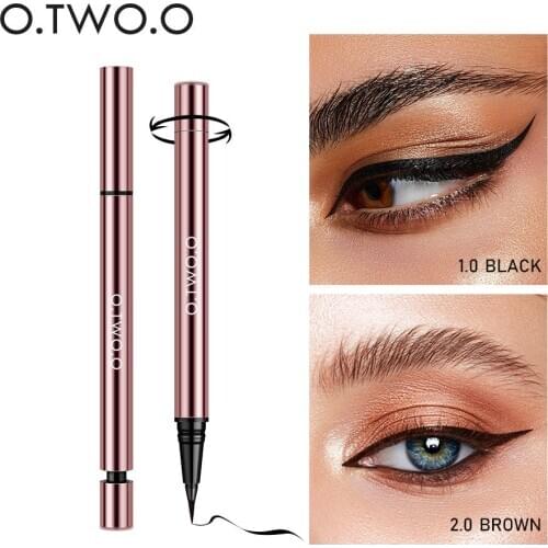 O.TWO.O 1pc Liquid Eye Liner Pencil Waterproof Long Lasting Makeup Cosmetics Water Activated Eyeliner Black Brown Makeup Liners
