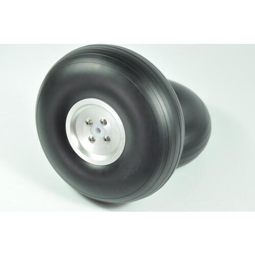 1 Pair 1.5" 2.5" 63.5mm PU Wheels With Aluminum Hub For RC Airplane Replacement Parts