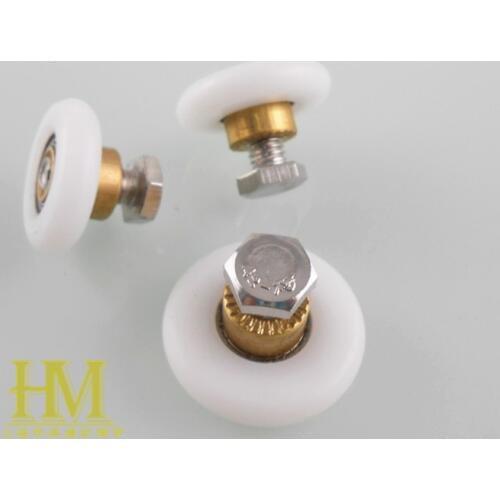 8pcs19 mm Dia Wheels Groove Pulley Shower Room Door Roller Runner