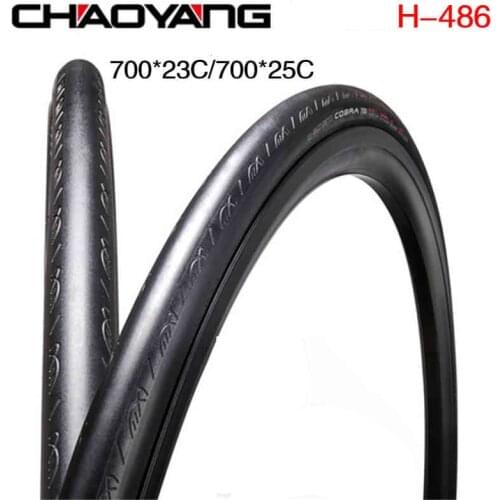CHAOYANG-486 bike tire road car outer tyre 700x23/25c bicycle tires folded and punctured tyres. 120 TPI 700c
