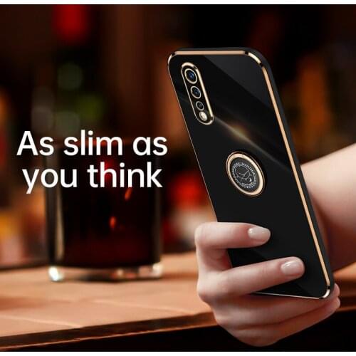 Luxury Ring stand plating Case For VIVO X20 X21 X27 X30 X50 X60 S5 S6 S7 S9 E S10 X21i Cover Case