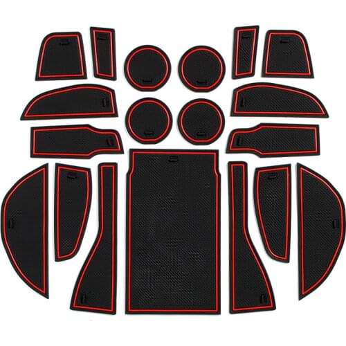 For Lexus NX 2015-2019 Door Slot Mat Interior Slip Water Cup Armrest Box Storage Auto Accessories