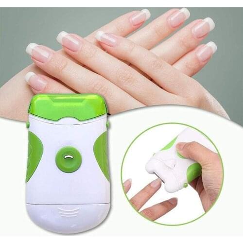 Electric Nail Trimmer Nail Clipper Grinder Nail File Manicure Tool Set For Newborn Kids Adults Nail Manicure Tool With LED Light