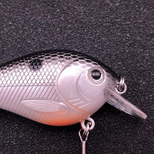 Recertop 5cm 7g 2021 The New Lake swimbait trout 3D eyes Simulated fish skin Artificial fishing gear quality hooks colors