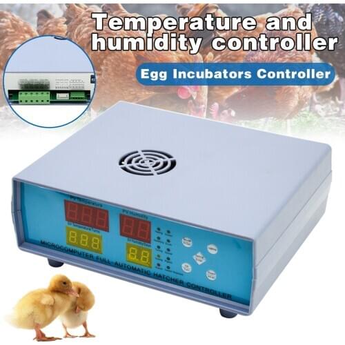 Egg Incubators Controller One-Key Incubation Temperature Humidity Controller External Microcomputer Controller JA55